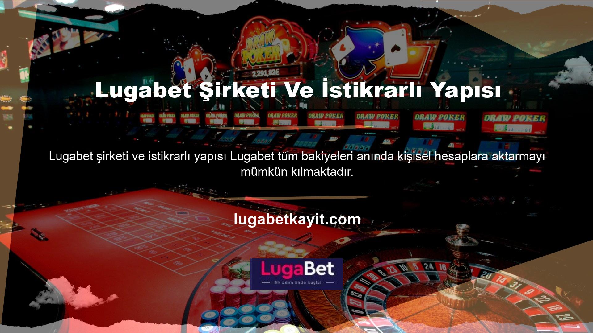 Lugabet için en iyi poker siteleri hemen hemen her lokasyonda mevcuttur