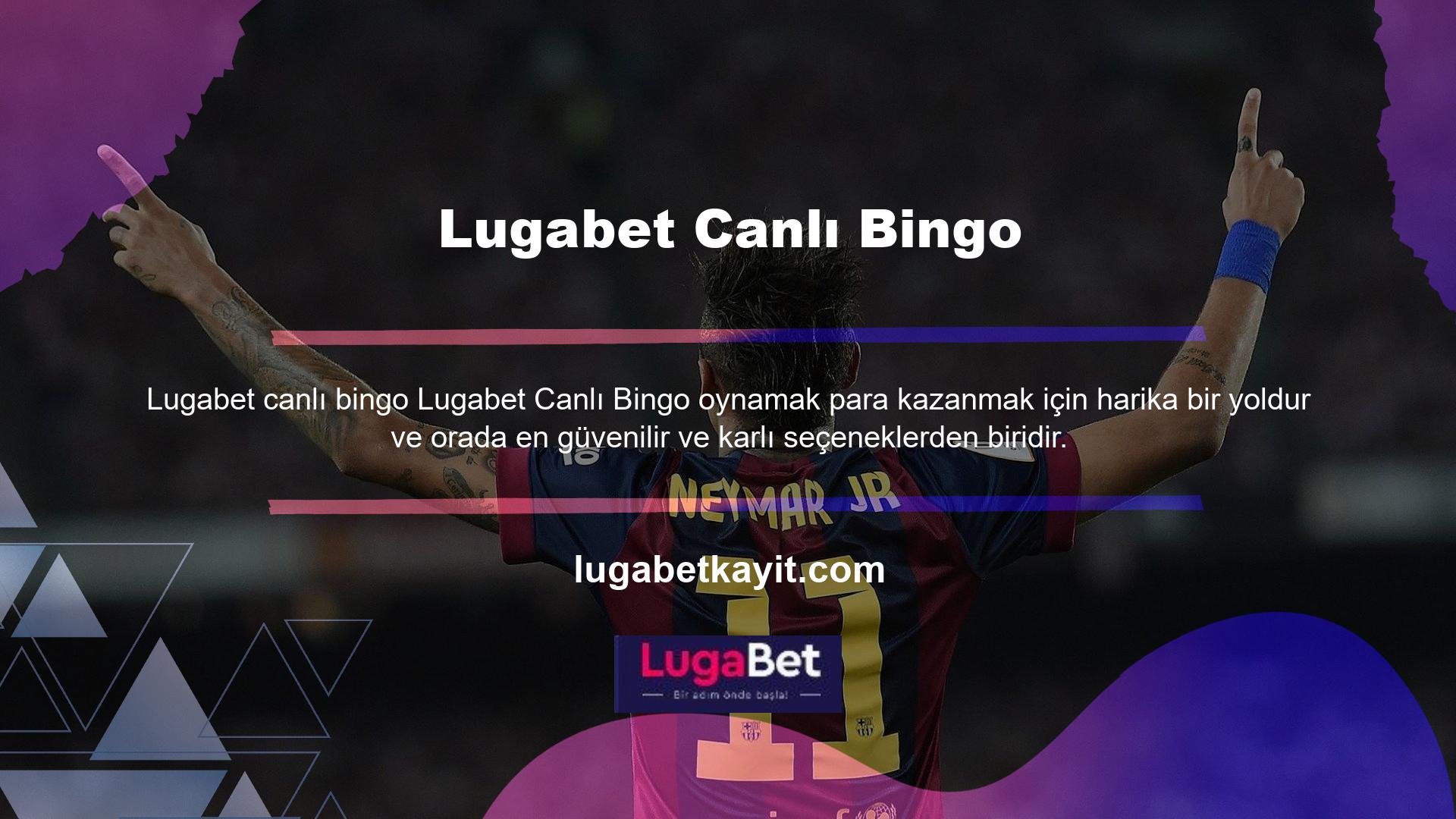 Lugabet herkesin katılabileceği Bingo'nun süper eğlenceli ve heyecan verici bir versiyonudur
