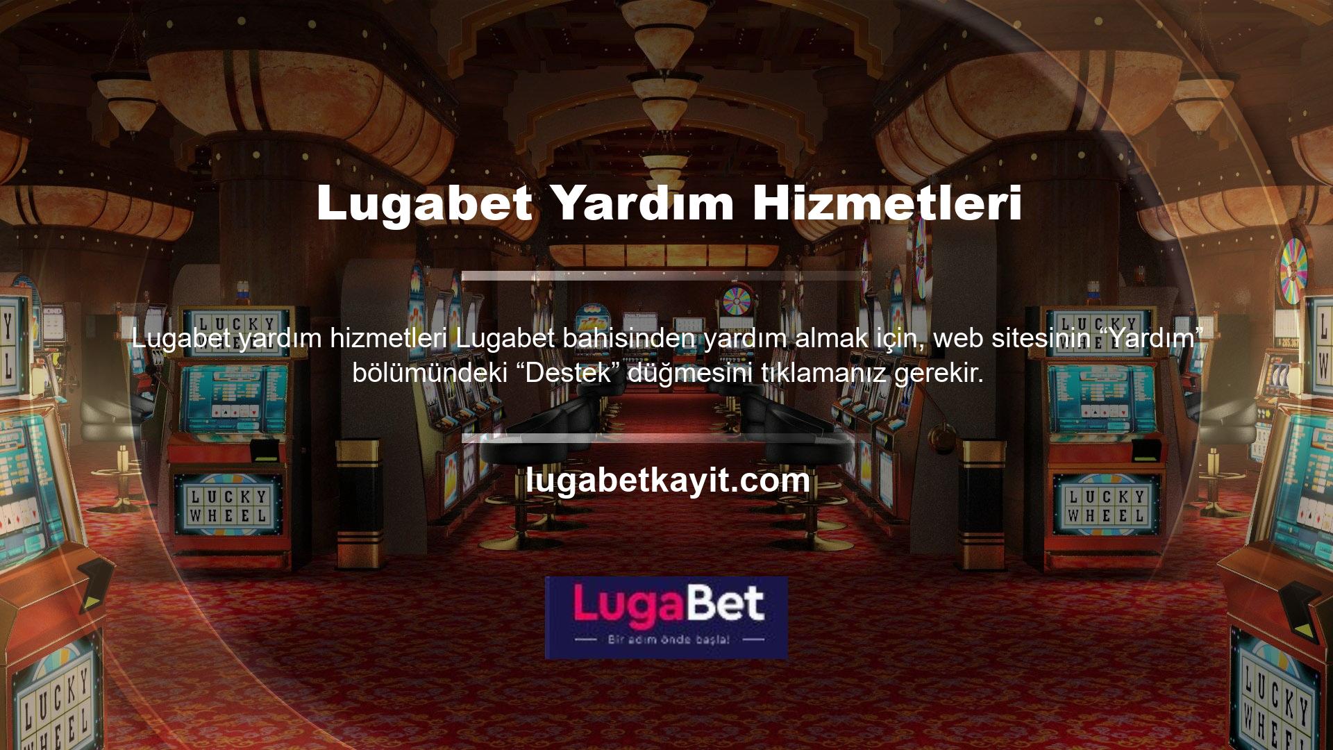 Lugabet e-postaya göndermek için bu bağlantıya tıklayın